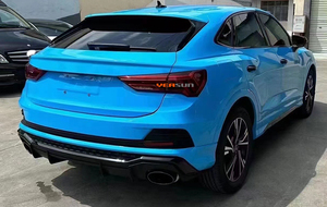 Diffusore Posteriore Stile RSQ3 per Audi <span class=keywords><strong>Q3</strong></span> Facelift Labbro Diffusore Posteriore RSQ3 con Terminali di Scarico 2021 - Product Image 5