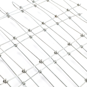 1,8/2,0/2,5mm Draht durchmesser Neues Design Vierkant knoten Feuer verzinkter Drahtgitter zaun für Pferde rinder Schaf grasland - Product Image 2