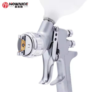 <span class=keywords><strong>Pistola</strong></span> pulverizadora de pintura automática portátil de peso ligero HVLP, boquilla de 1,3 1,4mm, pistolas pulverizadoras de pintura de alimentación a presión <span class=keywords><strong>para</strong></span> coches, - Product Image 5