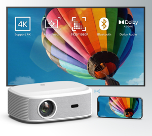 Thâm quyến Top aao chiếu nhà máy 700Ansi Lumens linux-dựa trên 4k Laser thông MINH CHIẾU 1GB + 8GB Home chiếu - Product Image 6