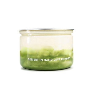 Rỗng 100ml 200ml 250ml trong suốt Pet món tráng miệng <span class=keywords><strong>container</strong></span> nhựa Pop Top bánh có thể <span class=keywords><strong>Ice</strong></span> <span class=keywords><strong>Cream</strong></span> Jar có nắp đậy - Product Image 3