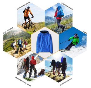 Chaqueta personalizada para <span class=keywords><strong>hombre</strong></span>, chalecos en blanco para <span class=keywords><strong>hombre</strong></span>, abrigos de invierno, chaquetas informales para exteriores de talla grande para <span class=keywords><strong>hombre</strong></span> - Product Image 5