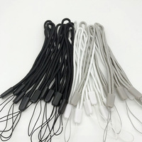 Lanière de téléphone en Nylon 10 pièces, sangle de poignet, lanière à disque U, lanière pour walkie-talkie, porte-clés, corde