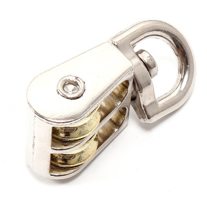 BT-0173 Ròng Rọc Kim Loại Ròng Rọc Cố Định Hợp Kim Kẽm Khối Vương Miện Và Bánh Xe Nâng Ròng Rọc Đơn Nhỏ Đôi - Product Image 5