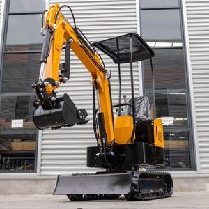 Mini-excavatrice 1,0 tonne sur chenilles, excavatrice hydraulique 1 tonne pour travaux agricoles, livraison gratuite UE, expédition depuis entrepôt US - Product Image 1