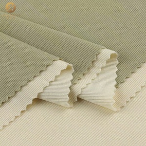 T-shirt de base en tricot côtelé 1x1 respirant et très élastique, 230g, en polyester et fil d'ammoniac, pour filles, poids moyen, doux - Product Image 2