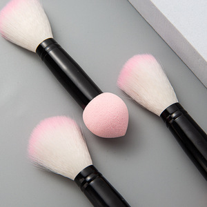 Brocha de Maquillaje de Doble Cabeza con Esponja, Brocha de Doble Cabeza <span class=keywords><strong>para</strong></span> Rubor, Herramientas <span class=keywords><strong>para</strong></span> Base de Maquillaje - Product Image 2