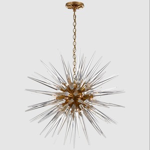 Lampadario lanterna da soffitto Ian K. Fowler <span class=keywords><strong>Presidio</strong></span> 1, 18 pollici, in ottone anticato lucidato a mano - Product Image 5