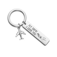 Vente directe usine – Porte-clés en acier inoxydable personnalisables avec logo, mousquetons promotionnels multi-styles, porte-clés décoratifs portables