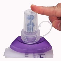 Gourde souple 250ML 500ML, bouteille d'eau pliable en TPU pour sac d'hydratation, gilet de course, gourde pliable anti-fuite