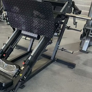 Prensa de Piernas Bilateral, Prensa de Piernas Lineal, Equipo de Gimnasio Comercial para Entrenamiento de Fuerza, Prensa de Piernas con <span class=keywords><strong>Carga</strong></span> de Placas a 45 Grados - Product Image 4