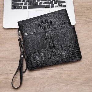 Portafoglio piccolo e grande borsa pochette da <span class=keywords><strong>uomo</strong></span> in pelle sintetica di buona qualità - Product Image 6