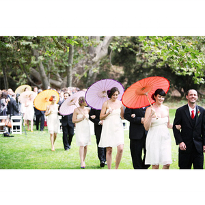 2024 <span class=keywords><strong>paraguas</strong></span> de papel de sombrilla Rosa elegante hecho a mano de 84cm de diámetro decoraciones de boda grandes para eventos y ceremonias - Product Image 6