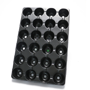 Trous ronds 21 24 32 50 72 98 105 128 200 288 alvéoles en plastique épaissi plateau de semis <span class=keywords><strong>pour</strong></span> la germination des légumes et des fleurs - Product Image 6