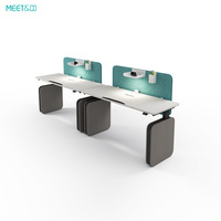 Dernier bureau ergonomique électrique intelligent mémoire réglable en hauteur Bureau debout poste de travail assis debout