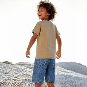 Shorts <span class=keywords><strong>en</strong></span> jean mi-taille <span class=keywords><strong>en</strong></span> coton pour enfants – Nouveauté, basique, résistant à l'usure, lavable – Idéal pour la plage et les voyages – Vente <span class=keywords><strong>en</strong></span> gros pour garçons - Product Image 4