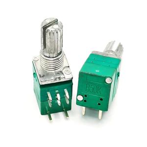 Interrupteur à double courroie 9mm Manchon d'arbre 7mm Potentiomètres RV0971GS - Product Image 2