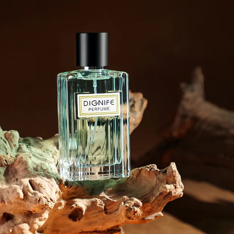 Perfume Unisex Original Perfume Fresco para hombres y mujeres Diseño de botella transparente simple Perfume de Dubái