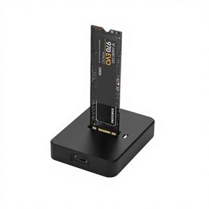 USB3.1 Gen <b>2</b> 10Gbps Type-C Tool-Free Plastic <b>M</b>.<b>2</b> <b>SSD</b> Enclosure for <b>NVMe</b> PCIe NGFF SATA Laptop - Product Image 4