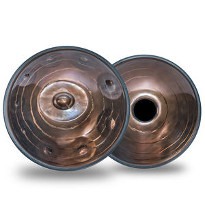 Profissional personalizado cura instrumento musical, lua brilhante puro mão-polido 10-nota Handpan vários modos - Product Image 5