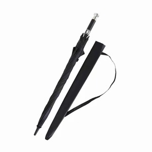 Parapluie de golf en fibre de verre aéré coupe-vent de grande taille avec <span class=keywords><strong>sac</strong></span> à bandoulière - Product Image 5