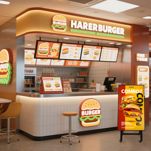 <span class=keywords><strong>Prix</strong></span> de gros, écran LCD publicitaire 4K à bordure ultra-fine, verre dépoli anti-reflets, panneaux de menu ultra-fins - Product Image 4