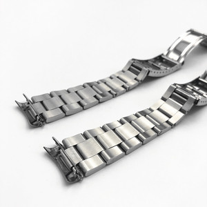 en <span class=keywords><strong>acier</strong></span> inoxydable Bracelet en métal de luxe 18/19/20/21mm Bracelet de <span class=keywords><strong>montre</strong></span> de remplacement pour RoIIex Ghost Dayt0na - Product Image 6