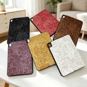 Funda Protectora Ligera Anti-caídas para <span class=keywords><strong>iPad</strong></span> 10.ª <span class=keywords><strong>Generación</strong></span>/11/<span class=keywords><strong>iPad</strong></span> Pro 2026, Diseño Retro con Estampado de Leopardo - Product Image 1
