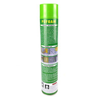 Mousse adhésive en polyuréthane pour scellage, mousse écologique, Flexible, Spray, colorant, OEM, 1 pièce