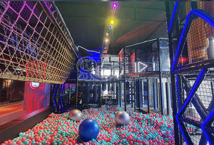 Pont d'oscillation d'intérieur de jeux d'oscillation d'équipement mou commercial de terrain de jeu pour le parc de trampoline - Product Image 4