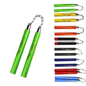 Unisex EVA bọt nunchakus với chuỗi Thép không gỉ Kungfu võ thuật đào tạo bánh mẫu miễn phí biểu tượng tùy chỉnh - Product Image 2