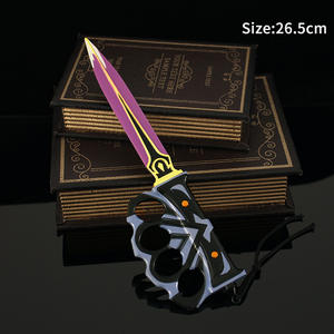 Valorant Cosplay niños juguete Aleación de Zinc Metal juguete modelo GRAN TAMAÑO espada modelo ambición de alza cuchillo - Product Image 6