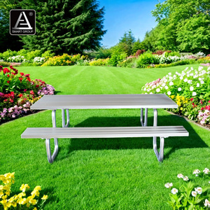Portable Park Street Camping Dining <b>Table</b> Set <b>Garden</b> Outdoor <b>Table</b> <b>and</b> Chairs Commercial Outdoor Aluminum <b>Table</b> Set AL-02 Dining - Product Image 3