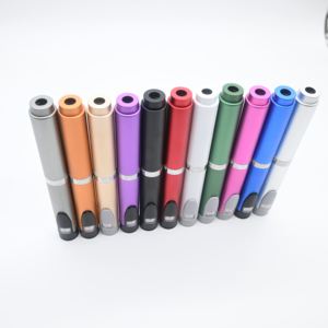 Colorful V2 Reusable Metal Injection <b>Pen</b> Spiral Screw Cap Custom Logo OEM <b>Refillable</b> 3ml Cartridge Dose Adjustable <b>Pen</b> Injector - Product Image 3