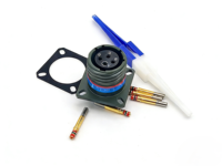 Connecteur circulaire Amphenol Aviation D38999/20WC04SN, prise filaire et connecteur rapide à fibre optique pour câble rapide, série D38999