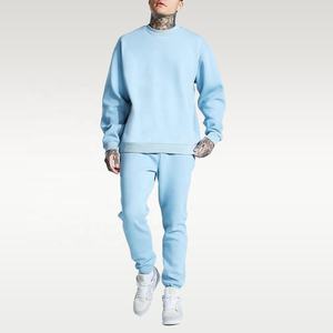 Costume de sport à col rond pour femme, survêtement jogging élégant, couleur personnalisable, col rond, surdimensionné, nouvelle collection - Product Image 1