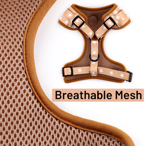 맞춤형 폴리에스터 네오프렌 강아지 하네스 세트 목줄 개인 맞춤 색상 통기성 편안한 낮은 MOQ OEM 공급업체 - Product Image 2