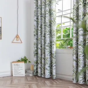 JIUANG Textiles Cortinas Para Sala Window Curtains Digital Printed Blackout Curtains For Home