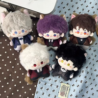 Figurines en peluche miniatures de 10 cm Love and Deepspace Xavier Sylus Rafayel Zayne Caleb, jouets en peluche d'anime, pendentifs, porte-clés