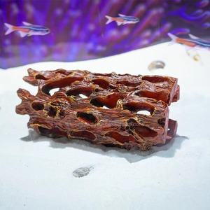 Nieuwe Aankomst Creatieve Simulatie Hars Vis Garnalen Schuilplaats Huis Rust Grot <span class=keywords><strong>Aquarium</strong></span> Ornament Voor <span class=keywords><strong>Aquarium</strong></span> Levende Landschap - Product Image 2