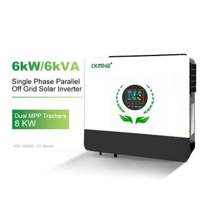 Inversor Solar CKMINE de 6KW, Doble MPPT, Fuera de Red, 6KVA, 6000W, 48V, 51.2V a 220V, 230V, Monofásico, Paralelo, para el Hogar, Venta al Por Mayor Personalizada - Product Image 1