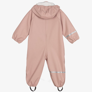 Chubasquero ecológico para niños, traje <span class=keywords><strong>impermeable</strong></span> para bebés, pantalones para niños pequeños, Mono para niñas, chubasquero - Product Image 5