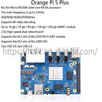 Carte de développement Orange Pi 5Orange Pi5 Plus orangepi 5 plus RK3588 core