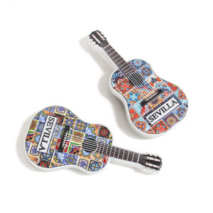 แม่เหล็กติดตู้เย็นลายท่องเที่ยวมายอร์กา เซบีญ่า แบบเรซิ่น ผลิตตามสั่ง (OEM/ODM) ของที่ระลึกกีตาร์สเปน - Product Image 2