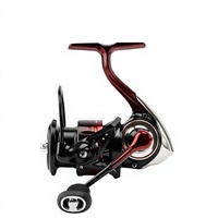 Moulinet de pêche spinning RS Fun-to-Use sans interstice, tout métal, dégradé, pour canne de pêche en mer à longue portée, micro-leurre, pour gaucher