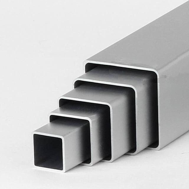 Aluminum Tubing (6061 6063-T6) | Custom-Sized Square Aluminum Tubes | High-Precision Bending Cutting | 1% Corrosion-resistant