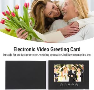 Biglietto d'Auguri Video con Schermo LCD a Colori, Libro Video Personalizzabile per Promozioni, Matrimoni e Anniversari, Brochure Video con Copertina Rigida da 7 Pollici - Product Image 2