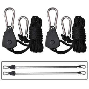 Professionele Led Grow Light Hanger Light Raiser Kits Met Gegalvaniseerd Staalkabel Voor Langdurig Gebruik - Product Image 6