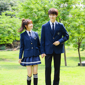 Gran oferta, uniforme de escuela primaria, camisas para niños y niñas, traje de estilo académico británico para niños, traje de caballero - Product Image 2