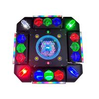 Projecteur mobile Storm Bee 150W avec bande LED, laser, stroboscope, DMX512 pour piste de danse, DJ, scène, soirées disco